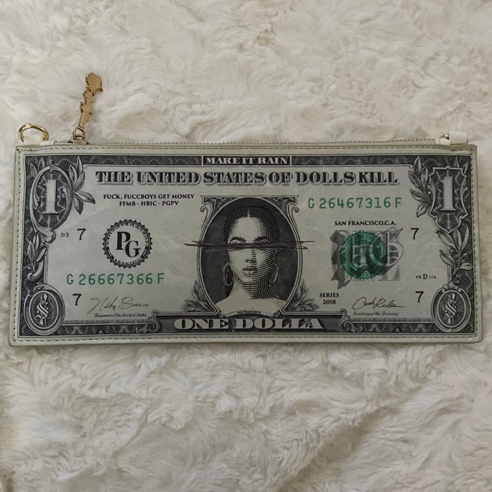 Poster Girl Money Clutch